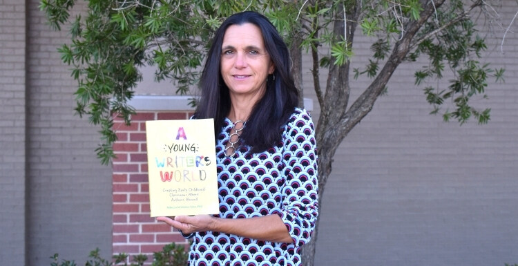 Dr. Rebecca Giles authors a book on teaching Pre-K students to become successful writers.